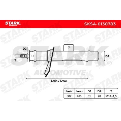 Amortyzator Stark SKSA-0130783 SKSA-0130783 - foto 3