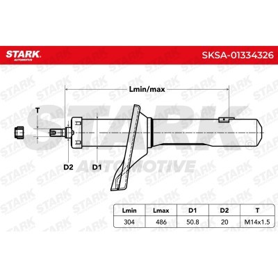 Amortyzator Stark SKSA-01334326 SKSA-01334326 - foto 7