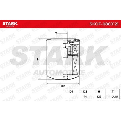 Filtr Oleju Stark SKOF-0860121 SKOF-0860121 - foto 5