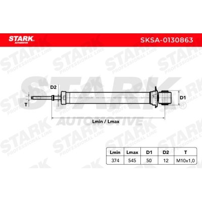 Amortyzator Stark SKSA-0130863 SKSA-0130863 - foto 3