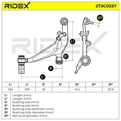 Wahacz RIDEX 273C0257 273C0257 - foto 4