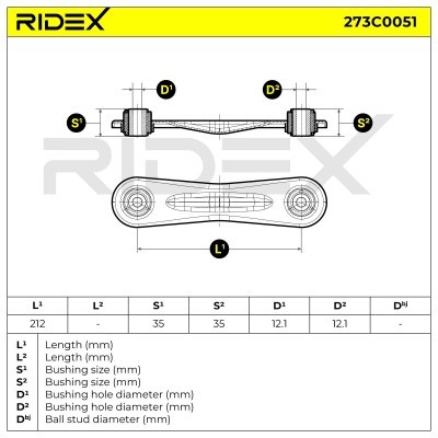 Wahacz RIDEX 273C0051 273C0051 - foto 4