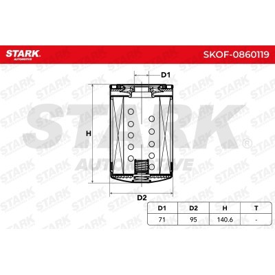 Filtr Oleju Stark SKOF-0860119 SKOF-0860119 - foto 9