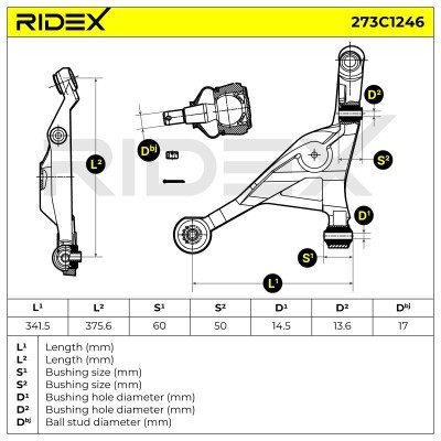 Wahacz RIDEX 273C1246 273C1246 - foto 9