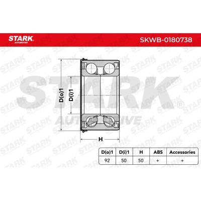 Łożysko Koła Stark SKWB-0180738 SKWB-0180738 - foto 5