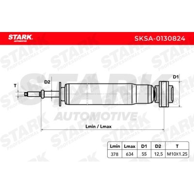 Amortyzator Stark SKSA-0130824 SKSA-0130824 - foto 4