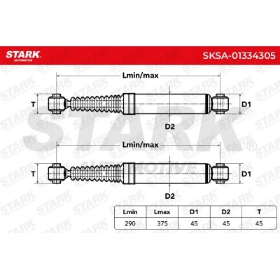 Amortyzator Stark SKSA-01334305 SKSA-01334305 - foto 7
