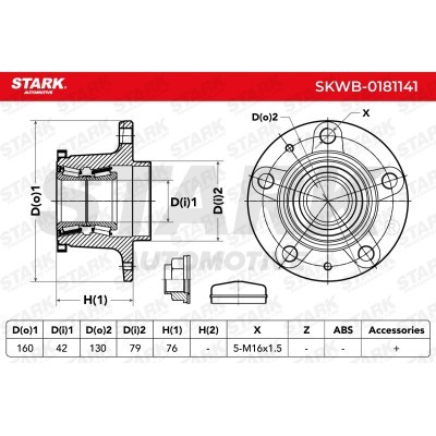 Łożysko Koła Stark SKWB-0181141 SKWB-0181141 - foto 5
