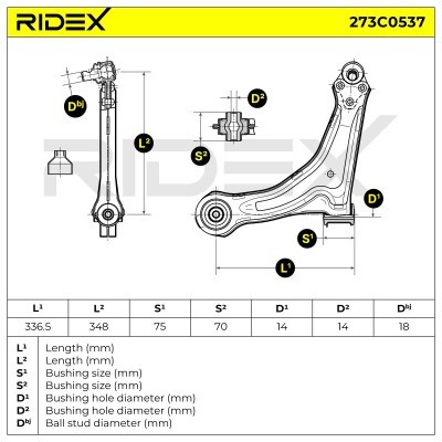 Wahacz RIDEX 273C0537 273C0537 - foto 5