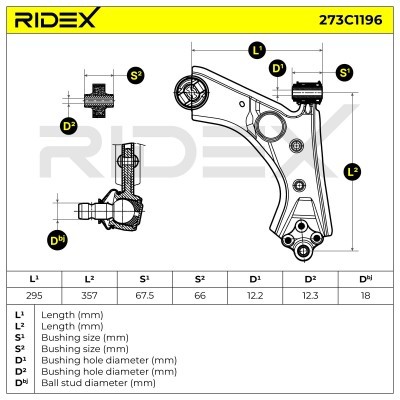 Wahacz RIDEX 273C1196 273C1196 - foto 7