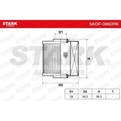Filtr Oleju Stark SKOF-0860116 SKOF-0860116 - foto 5