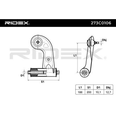 Wahacz RIDEX 273C0106 273C0106 - foto 2