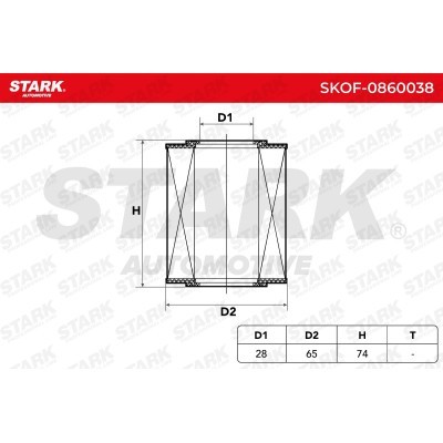 Filtr Oleju Stark SKOF-0860038 SKOF-0860038 - foto 8