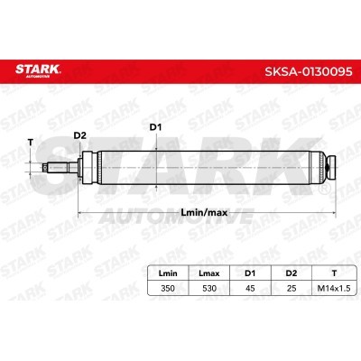 Amortyzator Stark SKSA-0130095 SKSA-0130095 - foto 3