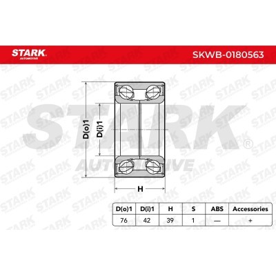 Łożysko Koła Stark SKWB-0180563 SKWB-0180563 - foto 2