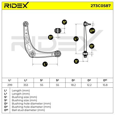 Wahacz RIDEX 273C0587 273C0587 - foto 6