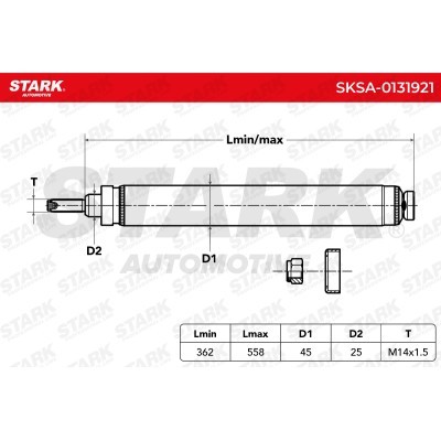 Amortyzator Stark SKSA-0131921 SKSA-0131921 - foto 5