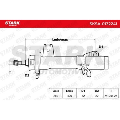 Amortyzator Stark SKSA-0132241 SKSA-0132241 - foto 8