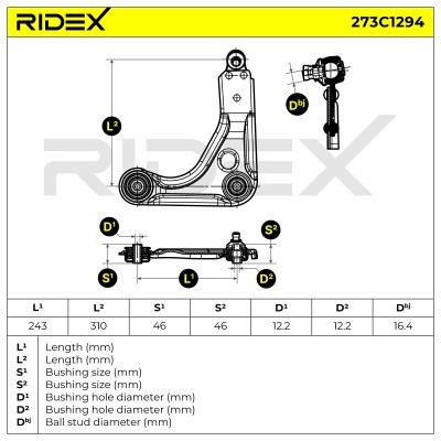 Wahacz RIDEX 273C1294 273C1294 - foto 7
