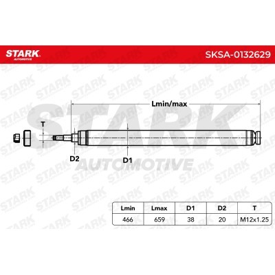 Amortyzator Stark SKSA-0132629 SKSA-0132629 - foto 3