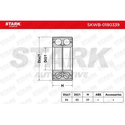 Łożysko Koła Stark SKWB-0180339 SKWB-0180339 - foto 4