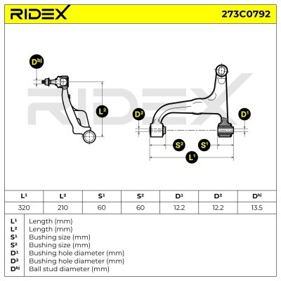 Wahacz RIDEX 273C0792 273C0792 - foto 5