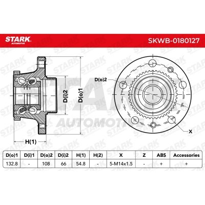 Łożysko Koła Stark SKWB-0180127 SKWB-0180127 - foto 3