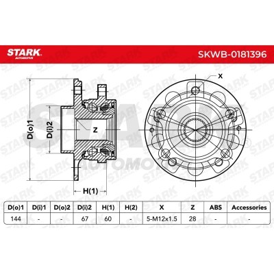 Łożysko Koła Stark SKWB-0181396 SKWB-0181396 - foto 10