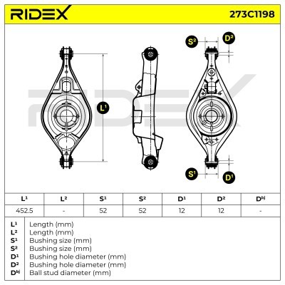 Wahacz RIDEX 273C1198 273C1198 - foto 6