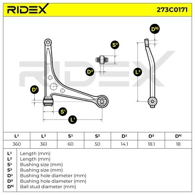 Wahacz RIDEX 273C0171 273C0171 - foto 6