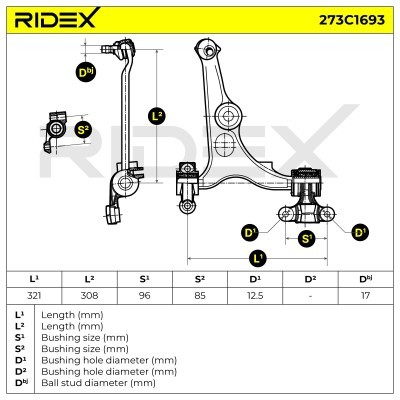 Wahacz RIDEX 273C1693 273C1693 - foto 5