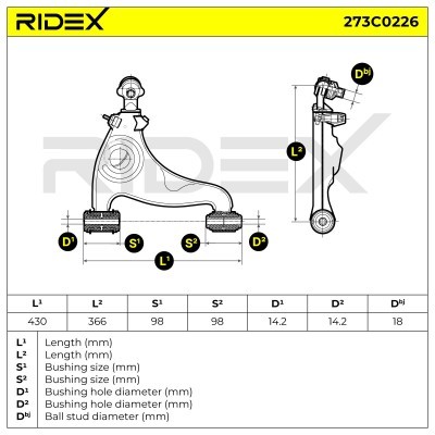 Wahacz RIDEX 273C0226 273C0226 - foto 7