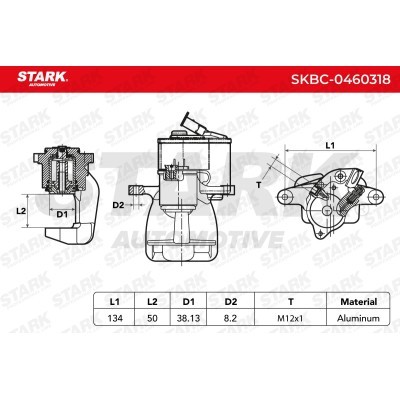 Zacisk Hamulcowy Stark SKBC-0460318 SKBC-0460318 - foto 4