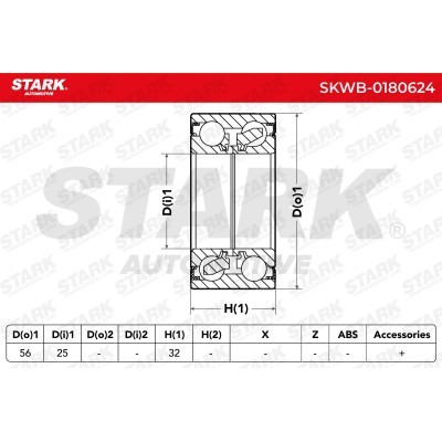 Łożysko Koła Stark SKWB-0180624 SKWB-0180624 - foto 4