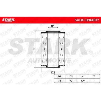 Filtr Oleju Stark SKOF-0860117 SKOF-0860117 - foto 5