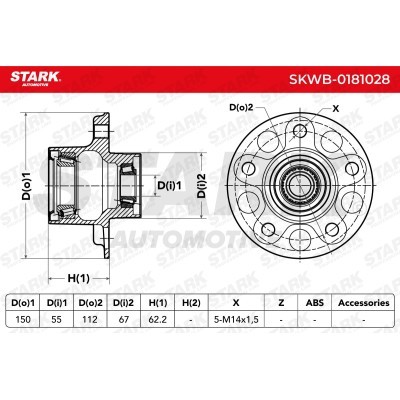 Łożysko Koła Stark SKWB-0181028 SKWB-0181028 - foto 6
