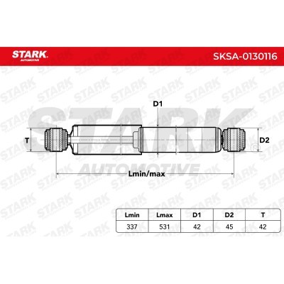 Amortyzator Stark SKSA-0130116 SKSA-0130116 - foto 3