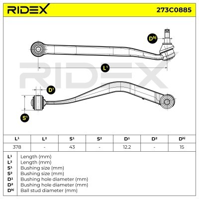 Wahacz RIDEX 273C0885 273C0885 - foto 5