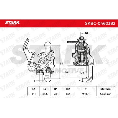 Zacisk Hamulcowy Stark SKBC-0460382 SKBC-0460382 - foto 5