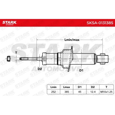 Amortyzator Stark SKSA-0131385 SKSA-0131385 - foto 3