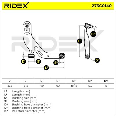 Wahacz RIDEX 273C0140 273C0140 - foto 4