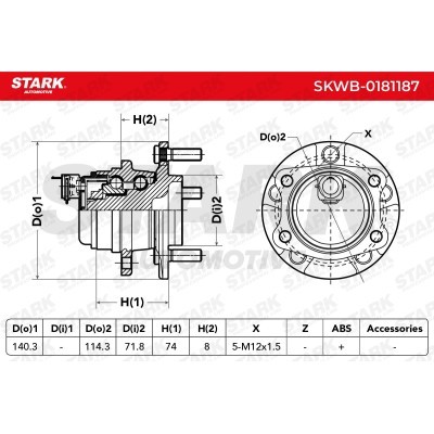 Łożysko Koła Stark SKWB-0181187 SKWB-0181187 - foto 8
