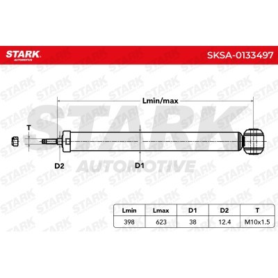Amortyzator Stark SKSA-0133497 SKSA-0133497 - foto 7