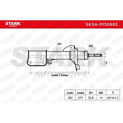 Amortyzator Stark SKSA-0130853 SKSA-0130853 - foto 9