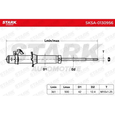 Amortyzator Stark SKSA-0130956 SKSA-0130956 - foto 3