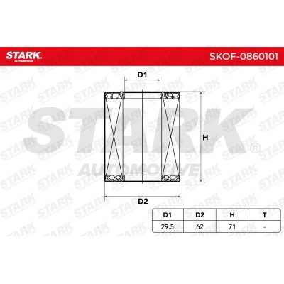 Filtr Oleju Stark SKOF-0860101 SKOF-0860101 - foto 5