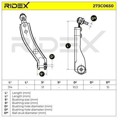 Wahacz RIDEX 273C0650 273C0650 - foto 5
