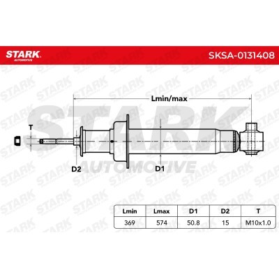 Amortyzator Stark SKSA-0131408 SKSA-0131408 - foto 3