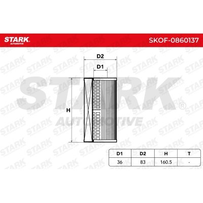 Filtr Oleju Stark SKOF-0860137 SKOF-0860137 - foto 6