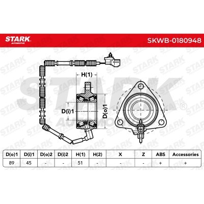 Łożysko Koła Stark SKWB-0180948 SKWB-0180948 - foto 8